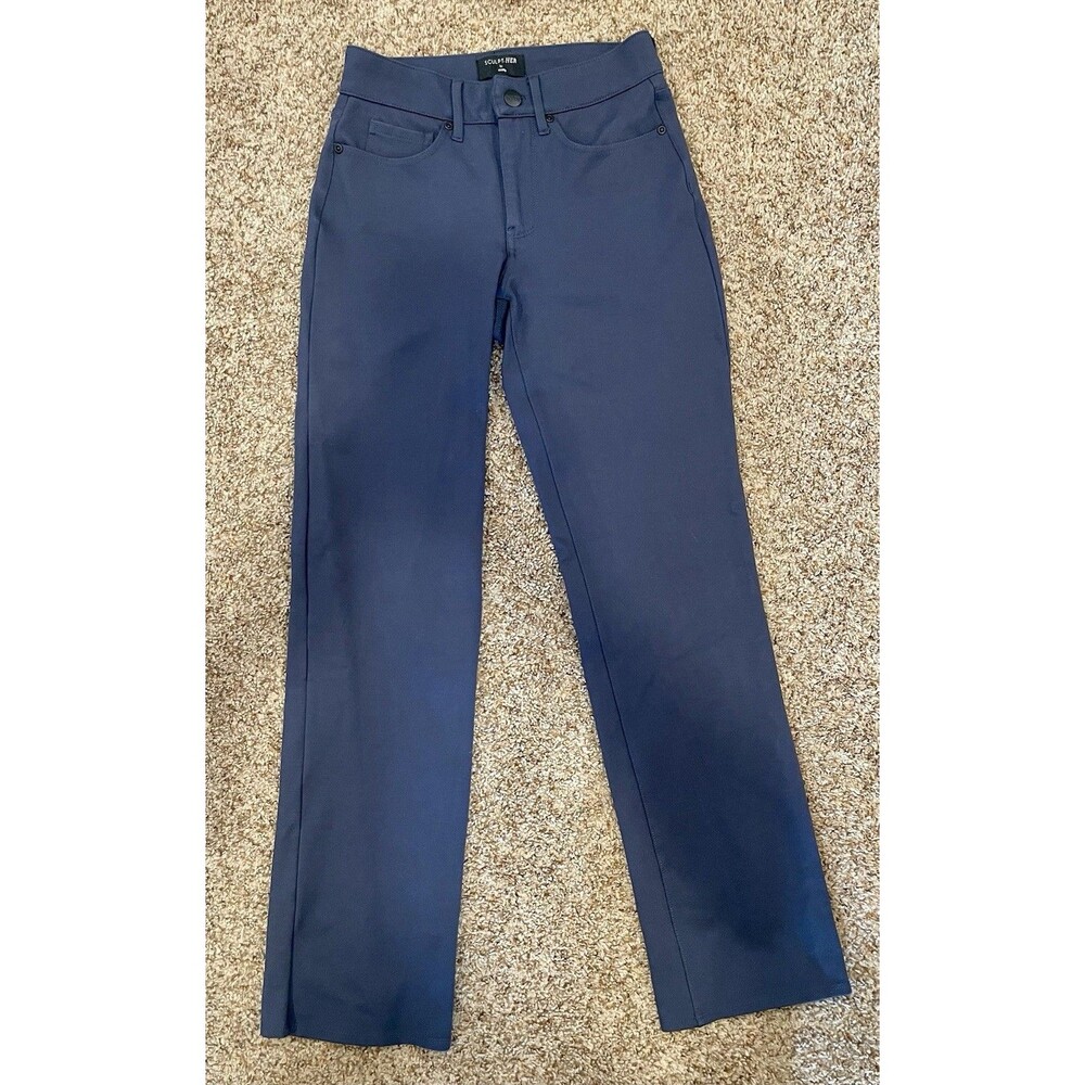 Sculpt-Her by NYDJ Navy Skinny Pants Womens Size 0P #10008